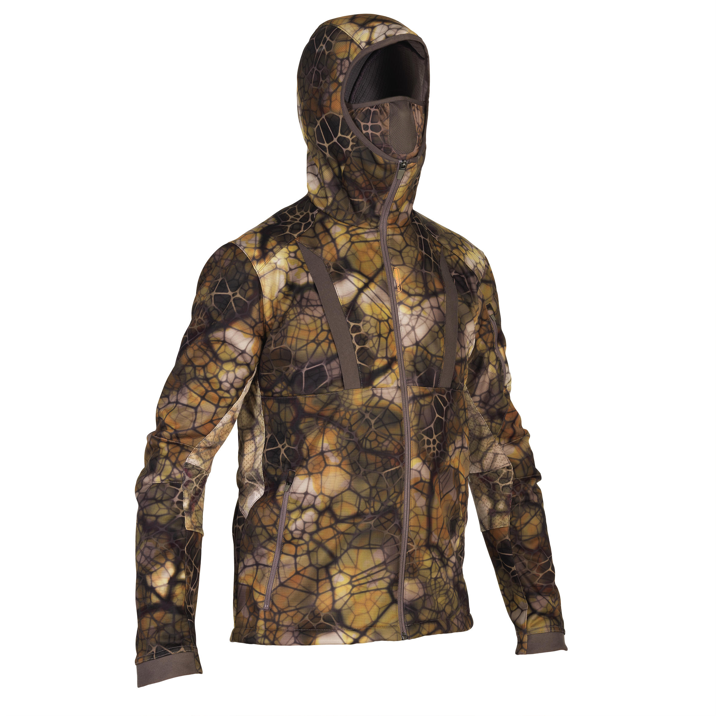 Veste chasse Silencieuse Chaude Respirante 900 camouflage Furtiv ...